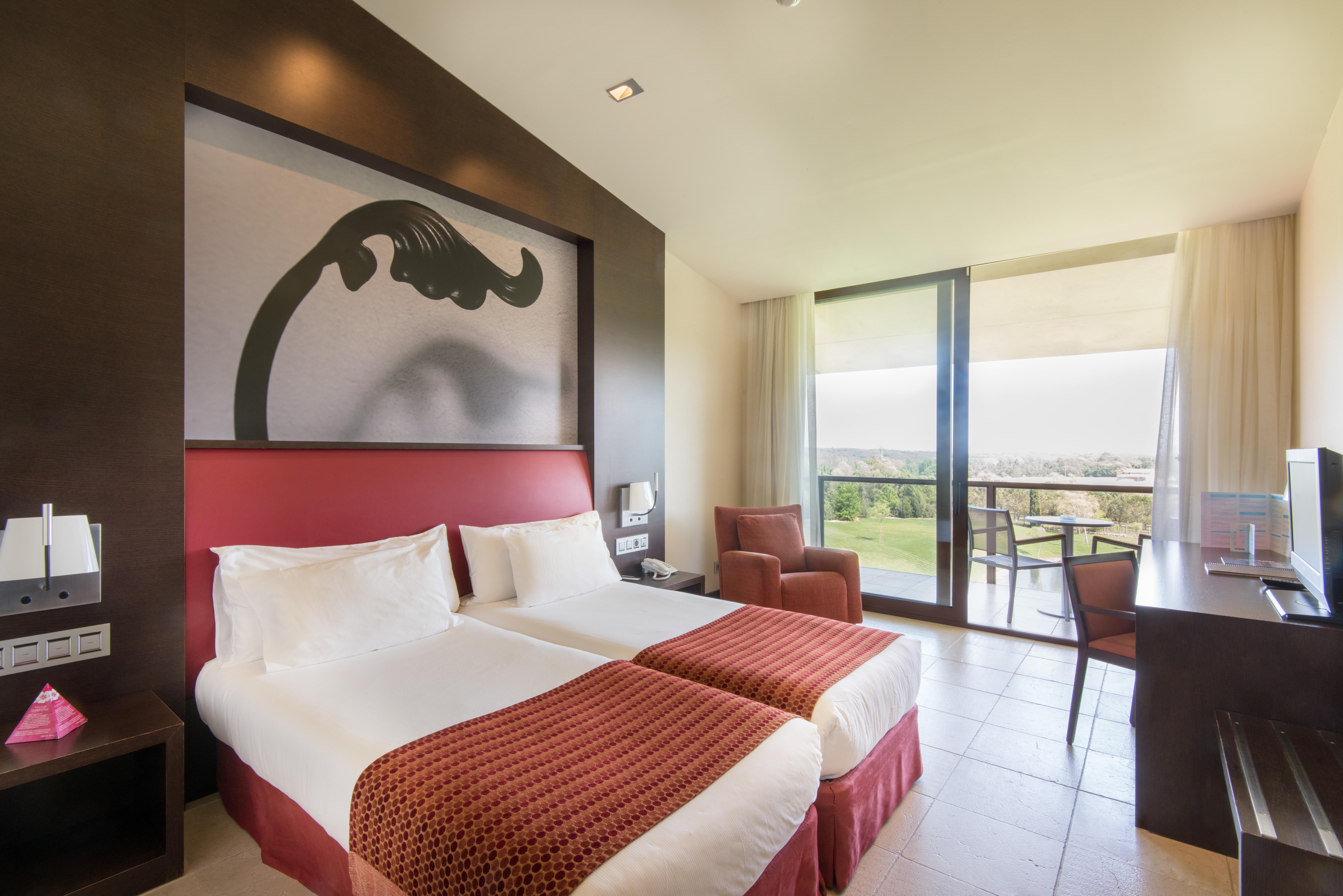 Hotel Mas Sola Santa Coloma De Farners Buitenkant foto