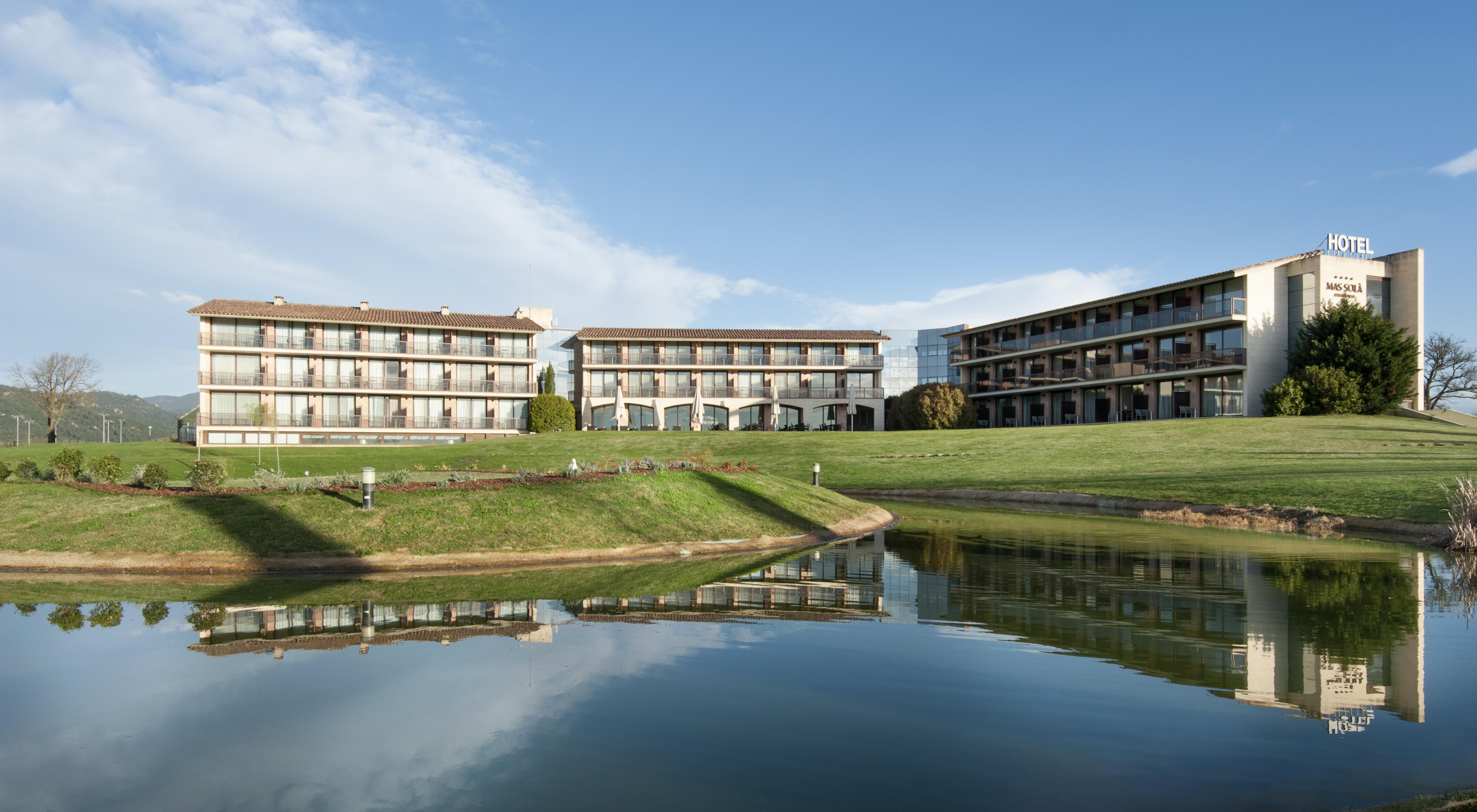 Hotel Mas Sola Santa Coloma De Farners Buitenkant foto