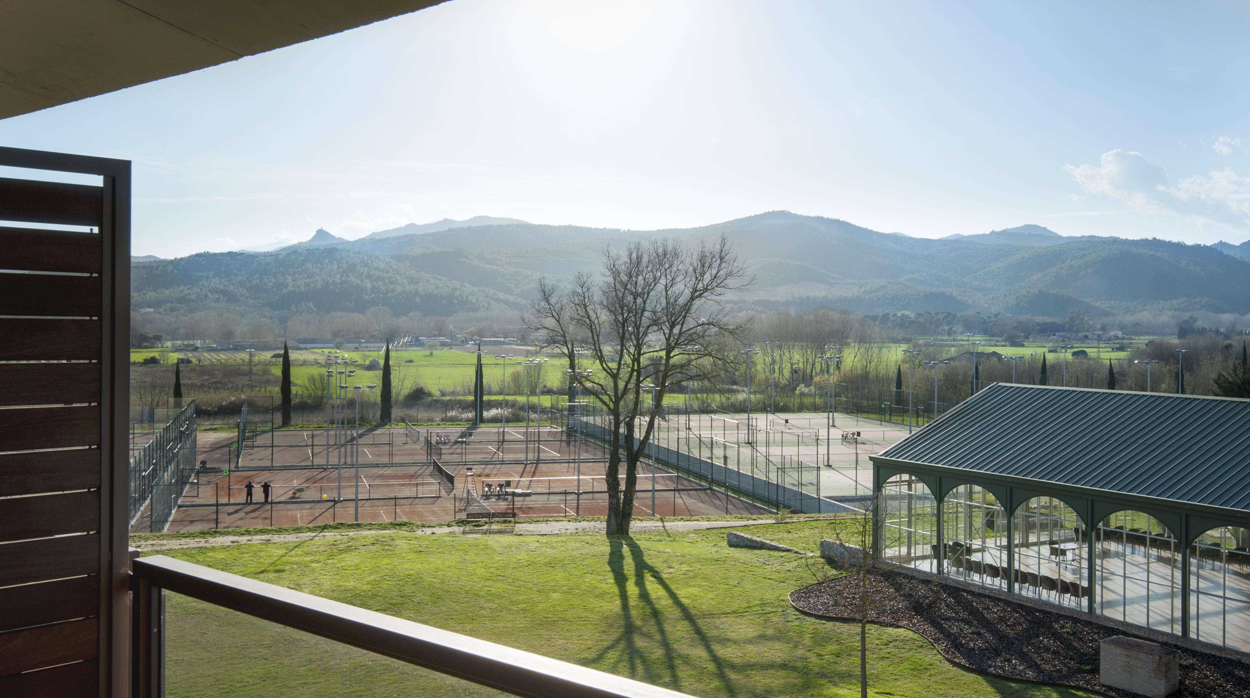 Hotel Mas Sola Santa Coloma De Farners Buitenkant foto