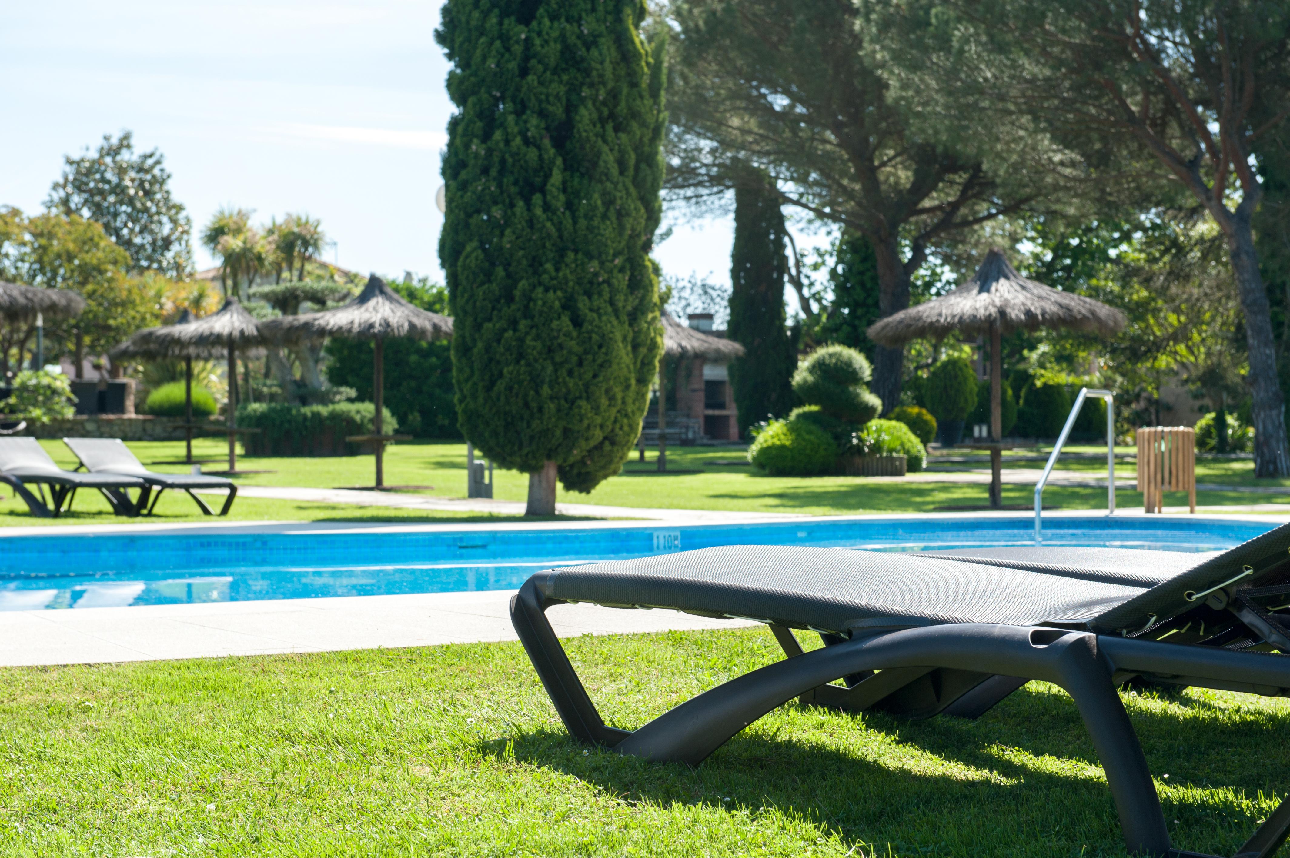 Hotel Mas Sola Santa Coloma De Farners Buitenkant foto