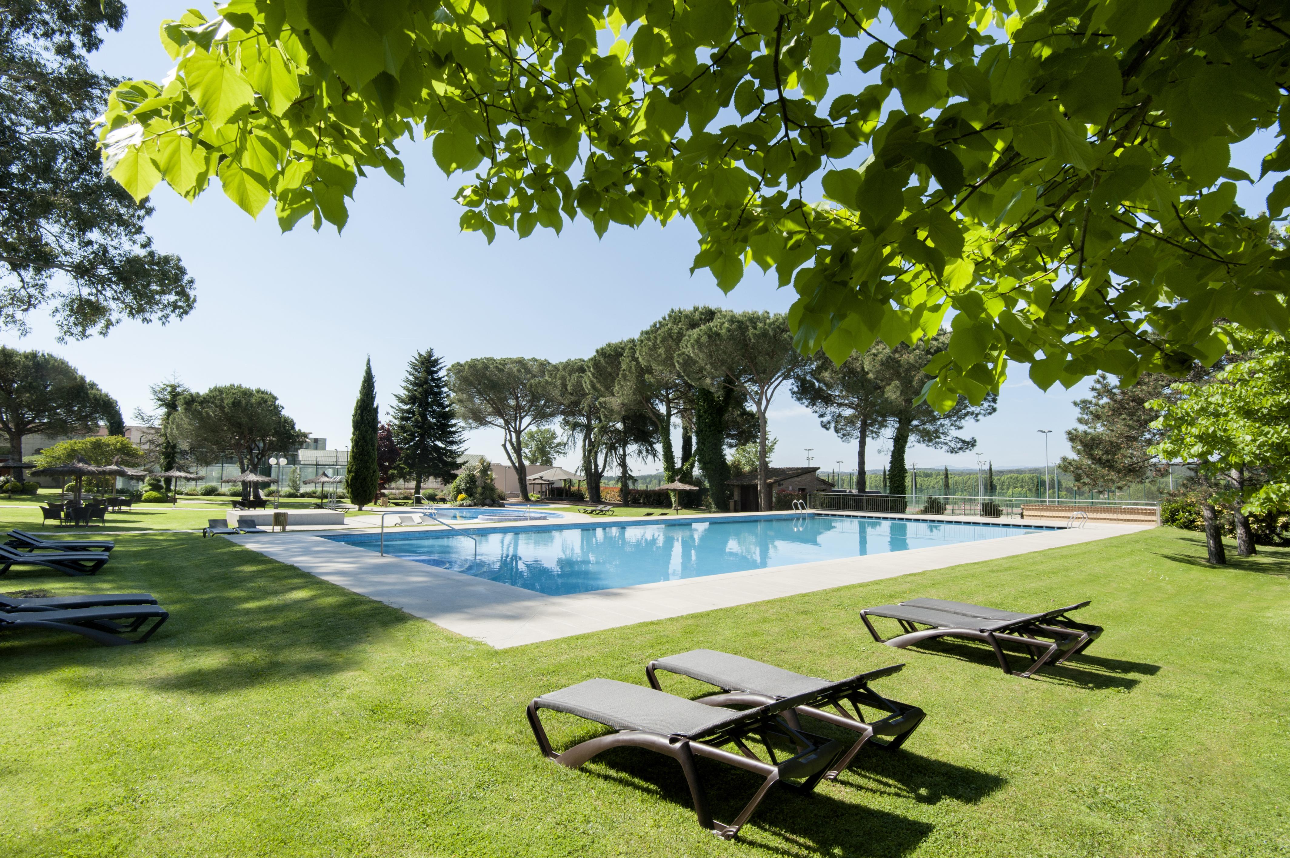 Hotel Mas Sola Santa Coloma De Farners Buitenkant foto